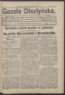 Gazeta Olsztyńska, 1911, nr 12