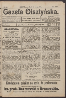 Gazeta Olsztyńska, 1911, nr 19