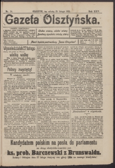 Gazeta Olsztyńska, 1911, nr 24