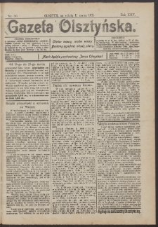 Gazeta Olsztyńska, 1911, nr 30