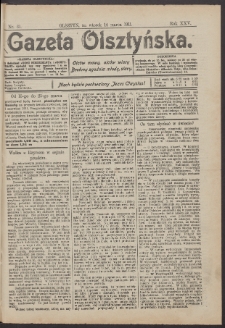Gazeta Olsztyńska, 1911, nr 31