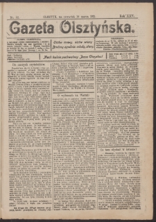 Gazeta Olsztyńska, 1911, nr 32