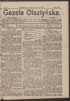 Gazeta Olsztyńska, 1911, nr 50