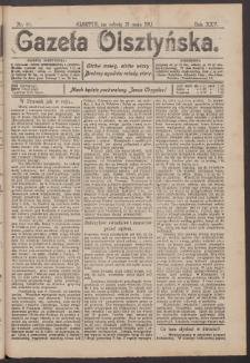 Gazeta Olsztyńska, 1911, nr 56