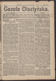 Gazeta Olsztyńska, 1911, nr 57