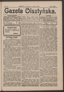 Gazeta Olsztyńska, 1911, nr 66