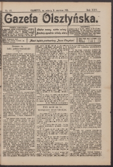 Gazeta Olsztyńska, 1911, nr 68
