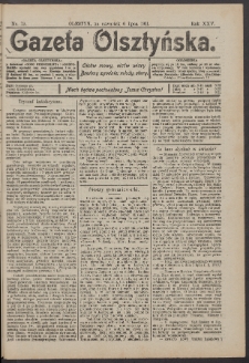 Gazeta Olsztyńska, 1911, nr 79