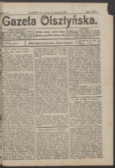 Gazeta Olsztyńska, 1911, nr 95