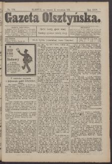 Gazeta Olsztyńska, 1911, nr 108