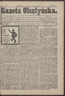 Gazeta Olsztyńska, 1911, nr 109