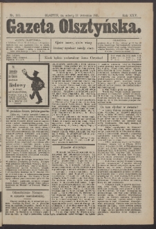 Gazeta Olsztyńska, 1911, nr 110