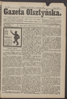 Gazeta Olsztyńska, 1911, nr 112