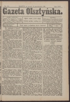 Gazeta Olsztyńska, 1911, nr 120