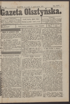 Gazeta Olsztyńska, 1911, nr 125