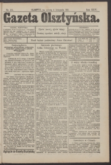 Gazeta Olsztyńska, 1911, nr 131