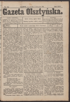 Gazeta Olsztyńska, 1911, nr 132