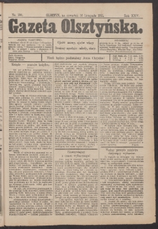 Gazeta Olsztyńska, 1911, nr 136
