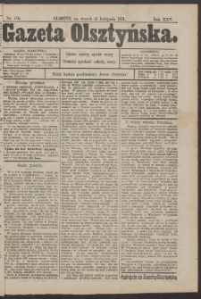 Gazeta Olsztyńska, 1911, nr 138