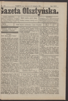 Gazeta Olsztyńska, 1911, nr 139