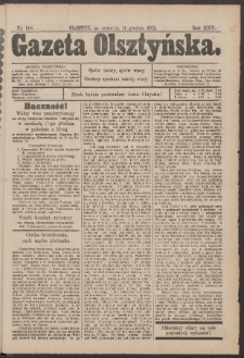 Gazeta Olsztyńska, 1911, nr 148