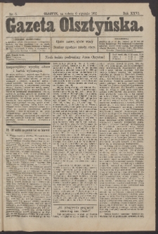 Gazeta Olsztyńska, 1912, nr 3