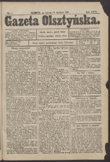 Gazeta Olsztyńska, 1912, nr 9