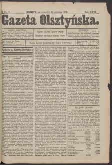 Gazeta Olsztyńska, 1912, nr 11