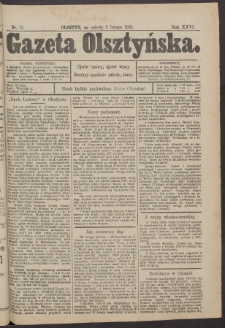 Gazeta Olsztyńska, 1912, nr 15