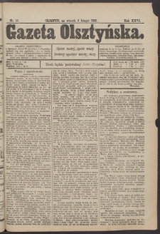 Gazeta Olsztyńska, 1912, nr 16