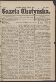 Gazeta Olsztyńska, 1912, nr 16