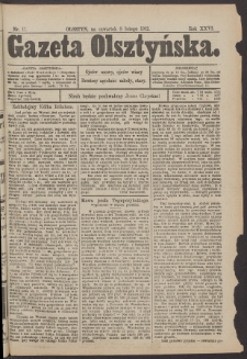Gazeta Olsztyńska, 1912, nr 17