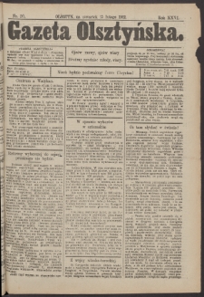 Gazeta Olsztyńska, 1912, nr 20