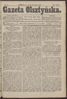 Gazeta Olsztyńska, 1912, nr 22