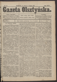 Gazeta Olsztyńska, 1912, nr 25