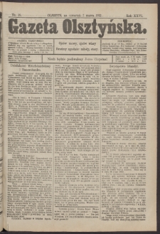Gazeta Olsztyńska, 1912, nr 29