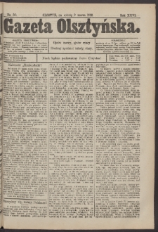 Gazeta Olsztyńska, 1912, nr 30