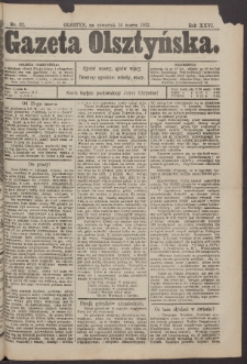 Gazeta Olsztyńska, 1912, nr 32