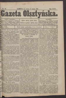 Gazeta Olsztyńska, 1912, nr 33