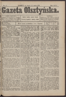 Gazeta Olsztyńska, 1912, nr 37