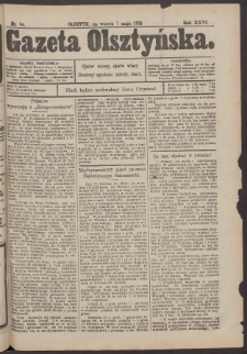 Gazeta Olsztyńska, 1912, nr 54