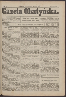 Gazeta Olsztyńska, 1912, nr 55