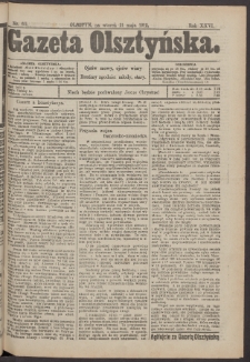 Gazeta Olsztyńska, 1912, nr 60