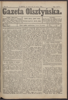 Gazeta Olsztyńska, 1912, nr 61