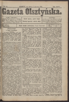 Gazeta Olsztyńska, 1912, nr 64