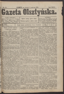 Gazeta Olsztyńska, 1912, nr 68