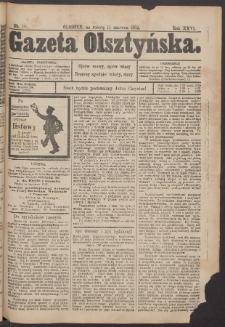 Gazeta Olsztyńska, 1912, nr 70