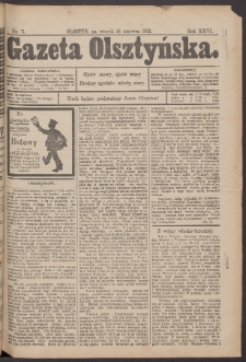 Gazeta Olsztyńska, 1912, nr 71