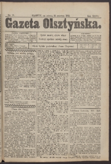 Gazeta Olsztyńska, 1912, nr 73