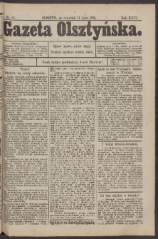 Gazeta Olsztyńska, 1912, nr 81
